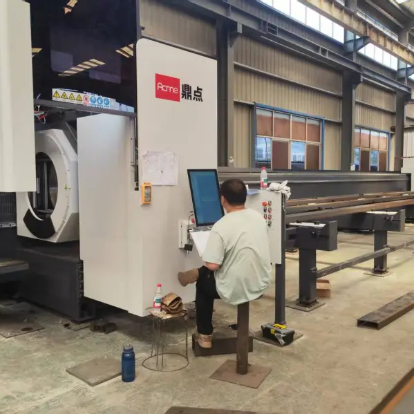 12050 mesin pemotong tabung laser tugas berat 